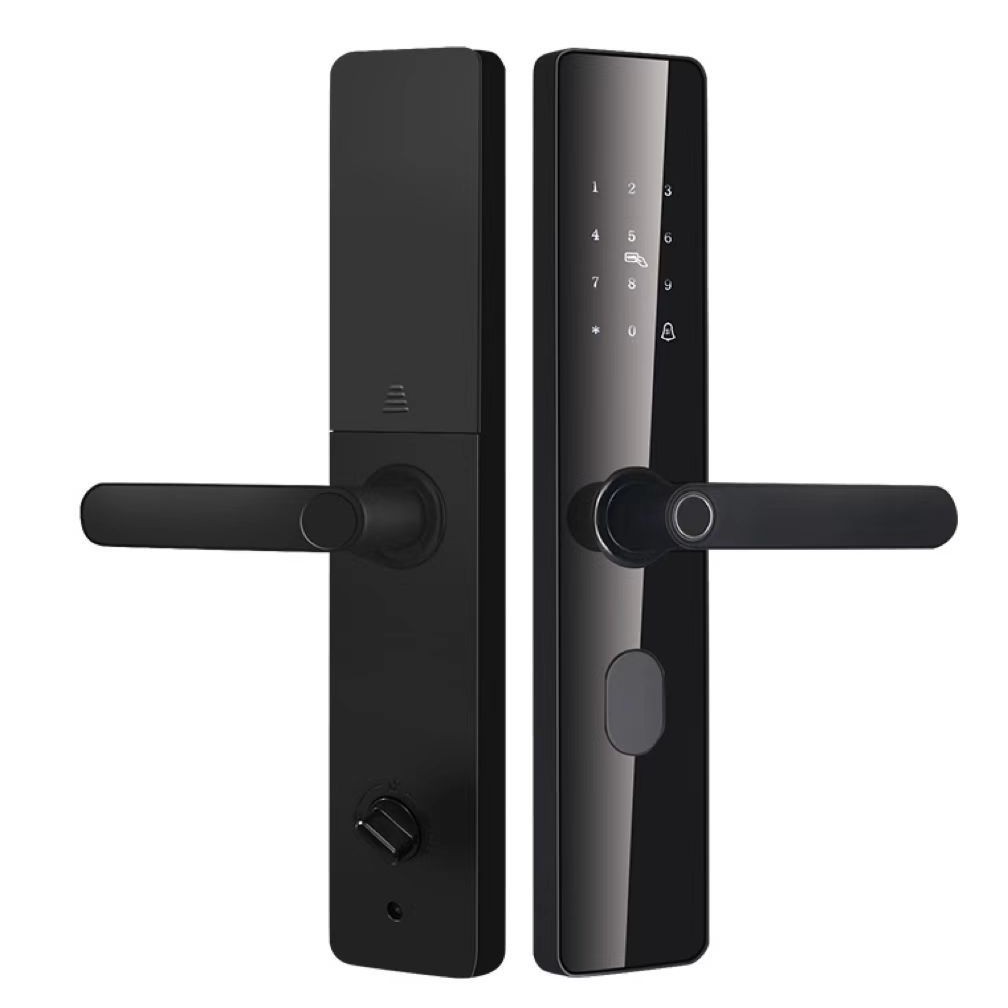 TTock pase Bluetooth cerradura de huella digital puerta antirrobo cerradura electrónica reconocimiento de huellas dactilares apartamento hotel contraseña cerradura inteligente