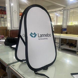 A Screen Display Stand Basketball a Screen Fence Football Field Foldableing Display Outdoor Billboard Baffle Double-Sided Customization