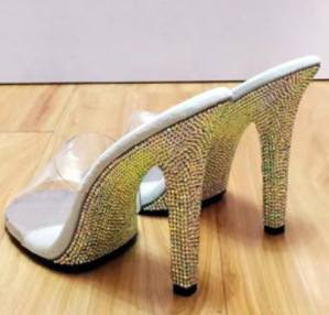 Competencia bikini 1 después de 12cm zapatos especiales internacional culturismo modelo competencia estándar zapatos suela de diamante