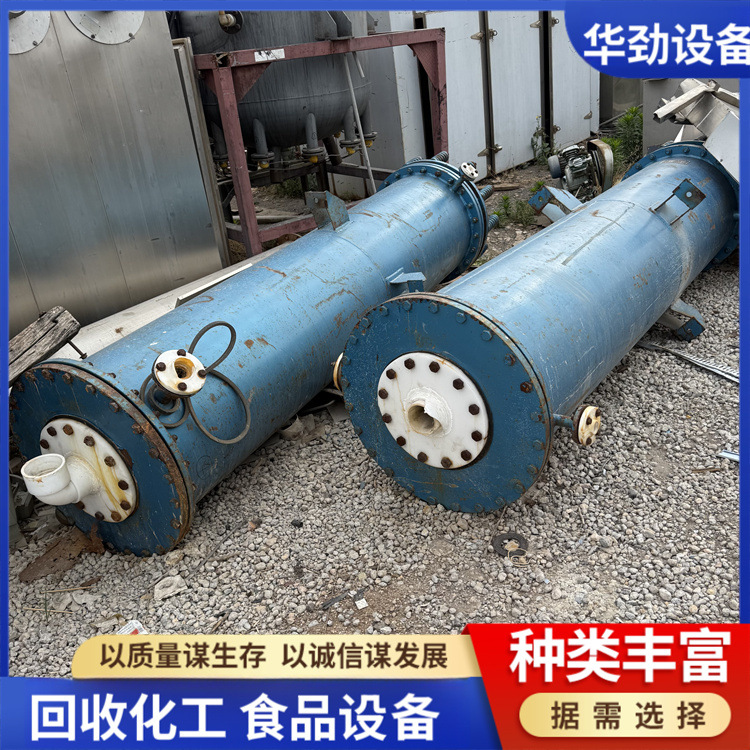 收售二手圆块孔石墨换热器改性吸收器石墨改性聚丙烯降膜冷凝器