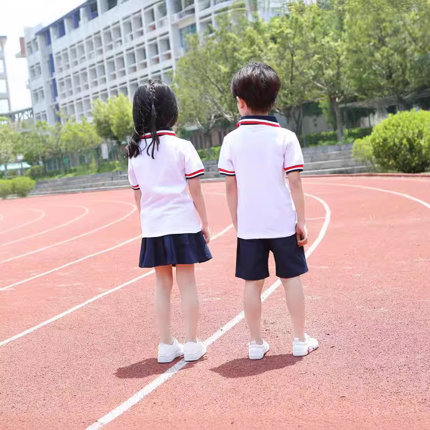 유치원 정원 옷 봄 여름 가을 및 겨울 새로운 초등학교 유니폼 세트 어린이 스포츠 영국 스타일 클래스 옷