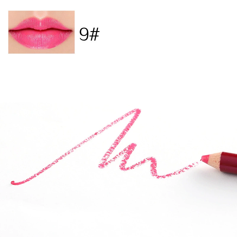 Lip pencil, водостойкая матовая помада, румяна для лица, карандаш для глаз, подводка, 13 цветов, (торговля через границу)