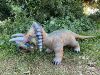 Dinosaur, realistic big toy from soft rubber plastic, makes sounds, tyrannosaurus Rex