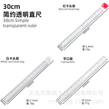 30cm����͸������ֱ��һ�ֳߌW���y�����ߵ����̶ȴ��S�����l