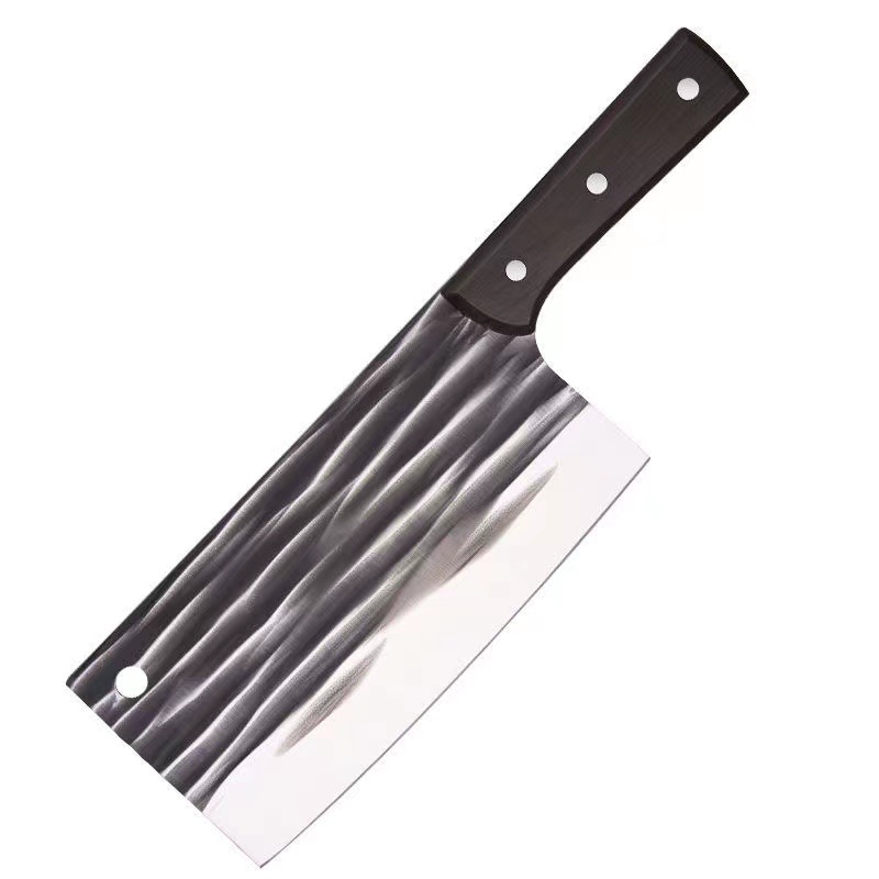 단조 줄무늬 도마 칼