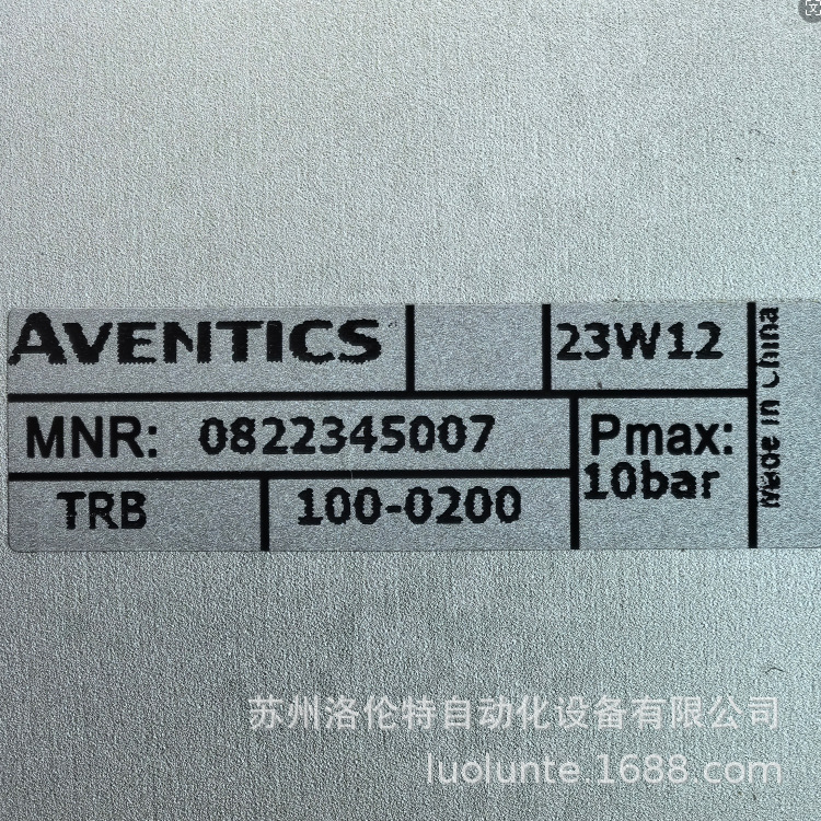 0822345007 Aventics / 气动元件 / 全新原装