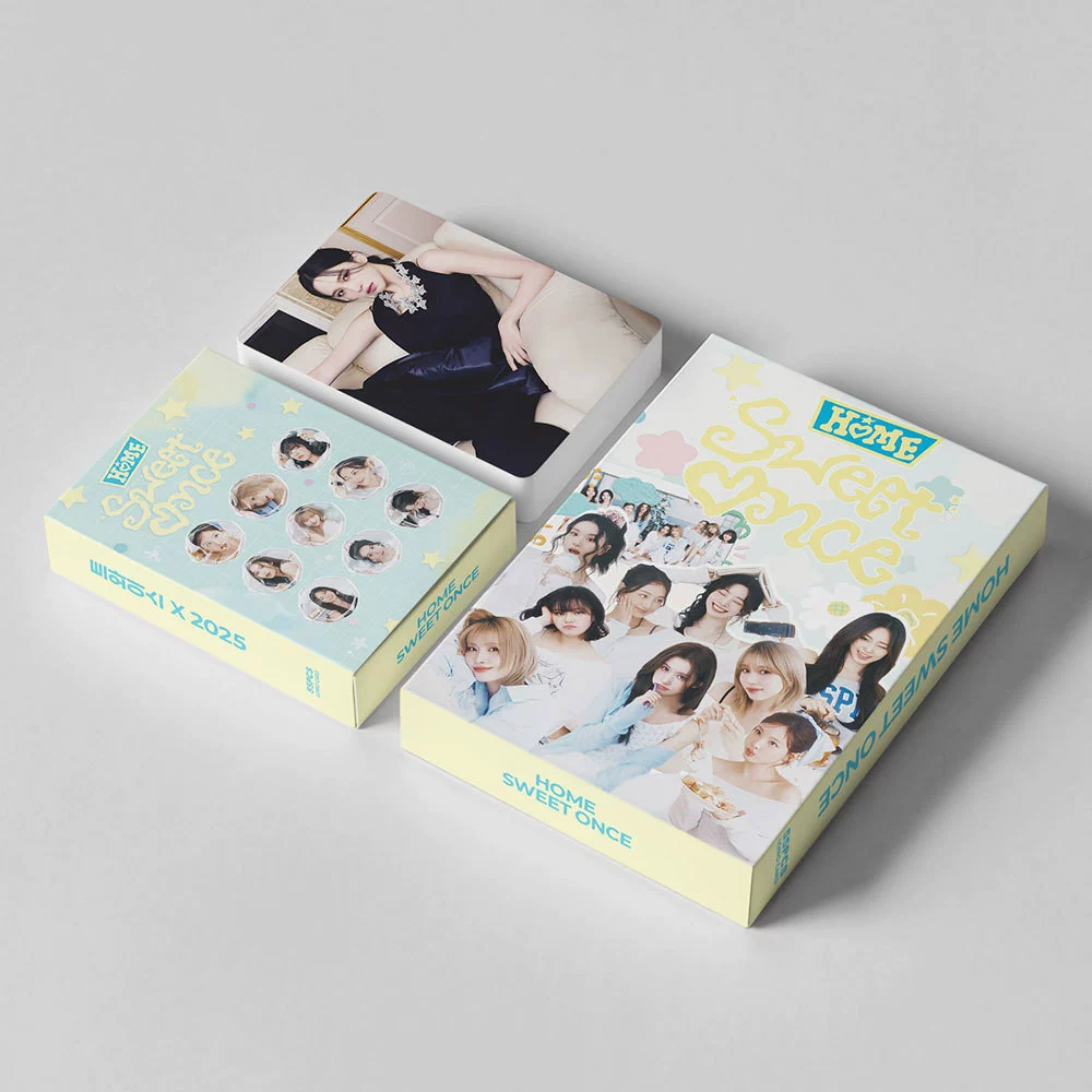 Spot 55 Korean wave TWICE girl group LOMO карта TW HOME SWEET ONCE новая домашняя фото карта