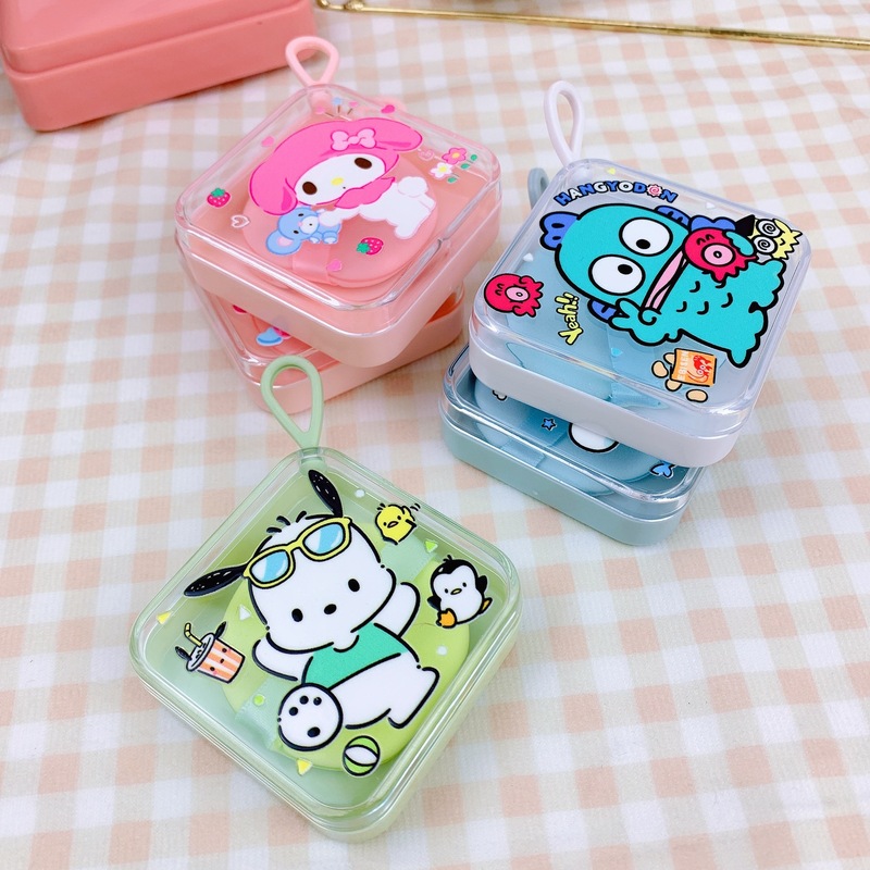 キュートメロディー KT パウダーパフ ウェット＆ドライリキッドファンデーション メイクアップ両面ラウンドエアクッションパフビューティーエッグ|undefined