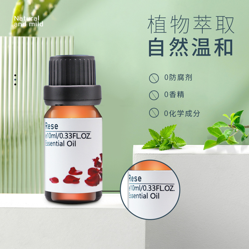 Essential Oil for Aromatherapy Candles 10ML, Diffuser Home Use Fireless Aromatherapy Oil, Pure Rose Aromatherapy Oil Wholesale