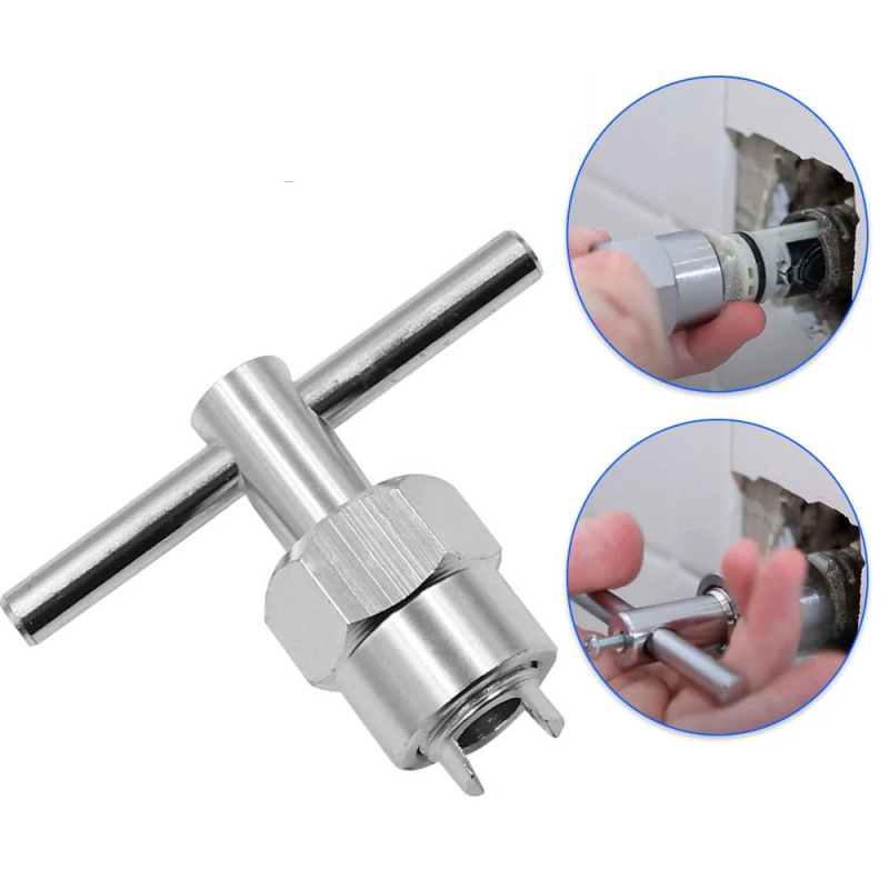 Cartridge Puller for Moen 1200, 1222 and 1225 Wrench Anti-Slip Cartridge Puller for Moen 1200, 1222 and 1225 Wrench Anti-Slip