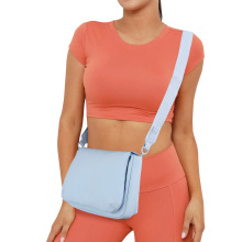 定制斜挎包女百搭高级感大牌时尚单肩包户外休闲邮差瑜伽运动包