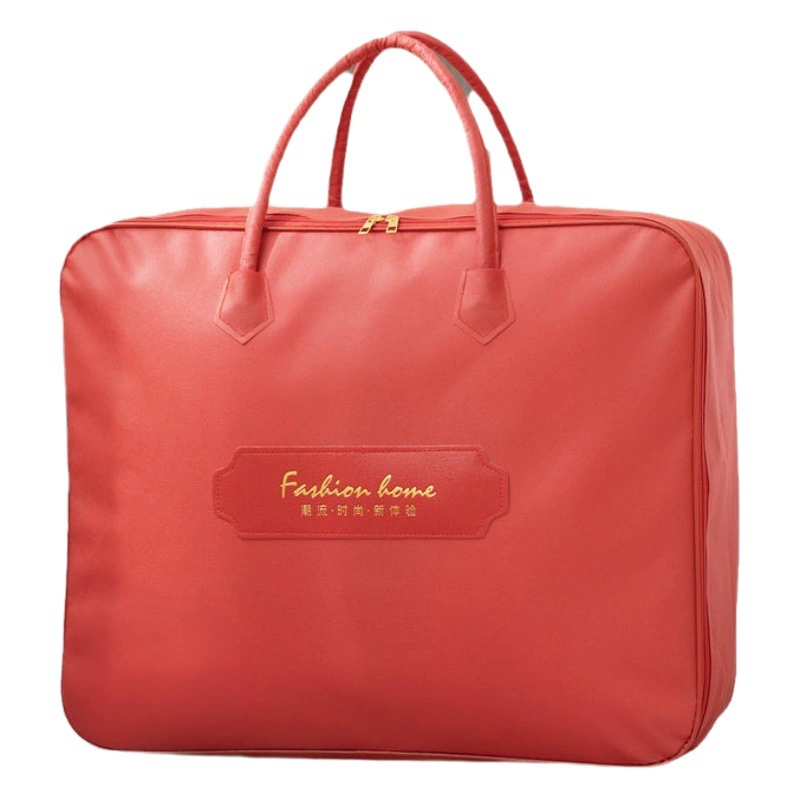 Новые производители оптом кожаная сумка для хранения одеяла Бытовая Одежда Постельное белье сумка для хранения большой емкости кожаная сумка для хранения