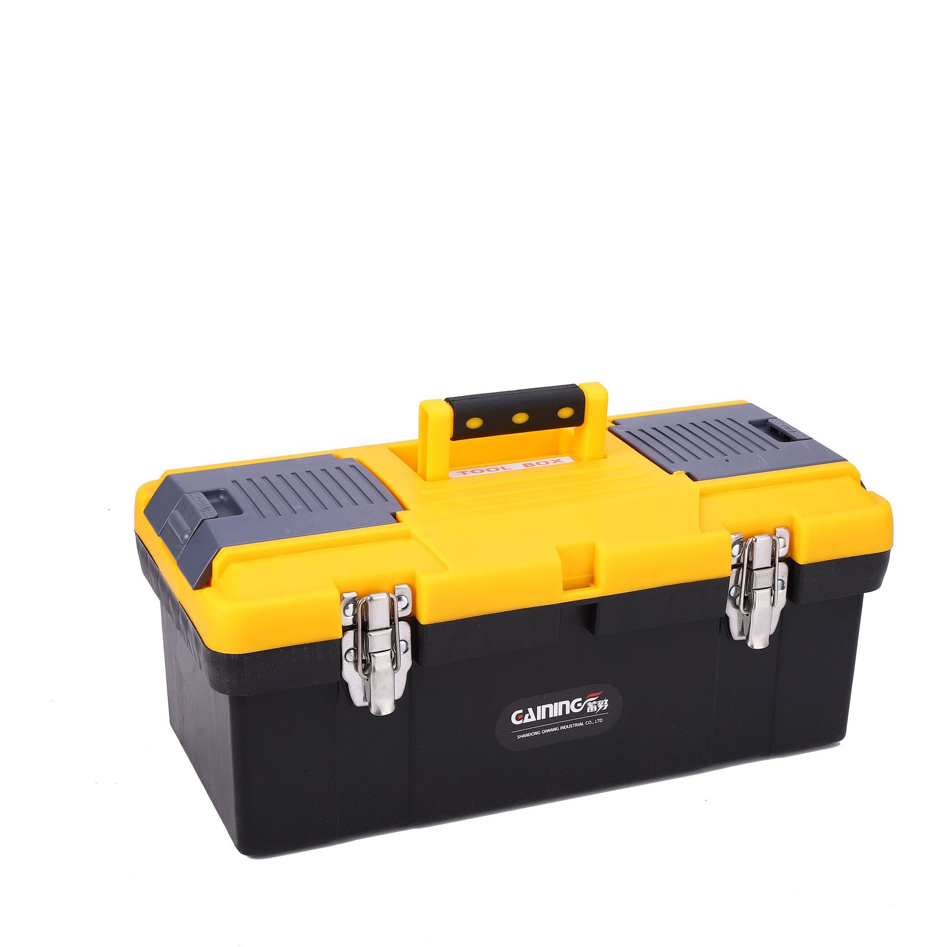 Hardware caja de herramientas de plástico grande electricista hogar portátil caja de almacenamiento durable caja de almacenamiento de mantenimiento del coche traje