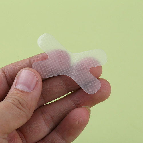 X-shaped breathing patch, mouth-closing patch, mouth-breathing patch, correcting closed-mouth patch, preventing sleeping with open mouth and breathing, anti-snoring patch