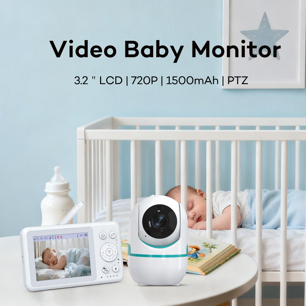 Baby monitor cross-border hot-selling high-definition video intercom…