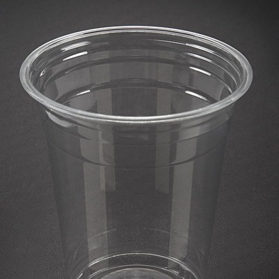 供应16oz/500毫升 PET杯 一次性塑胶杯 奶茶杯 啤酒杯