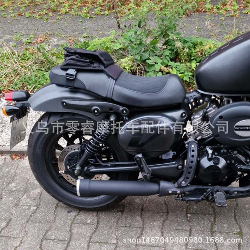 Motorcycle Exhaust Pipe Muffler Hyosung Gv300S Gv300 Modified Straight Muffler Exhaust Pipe