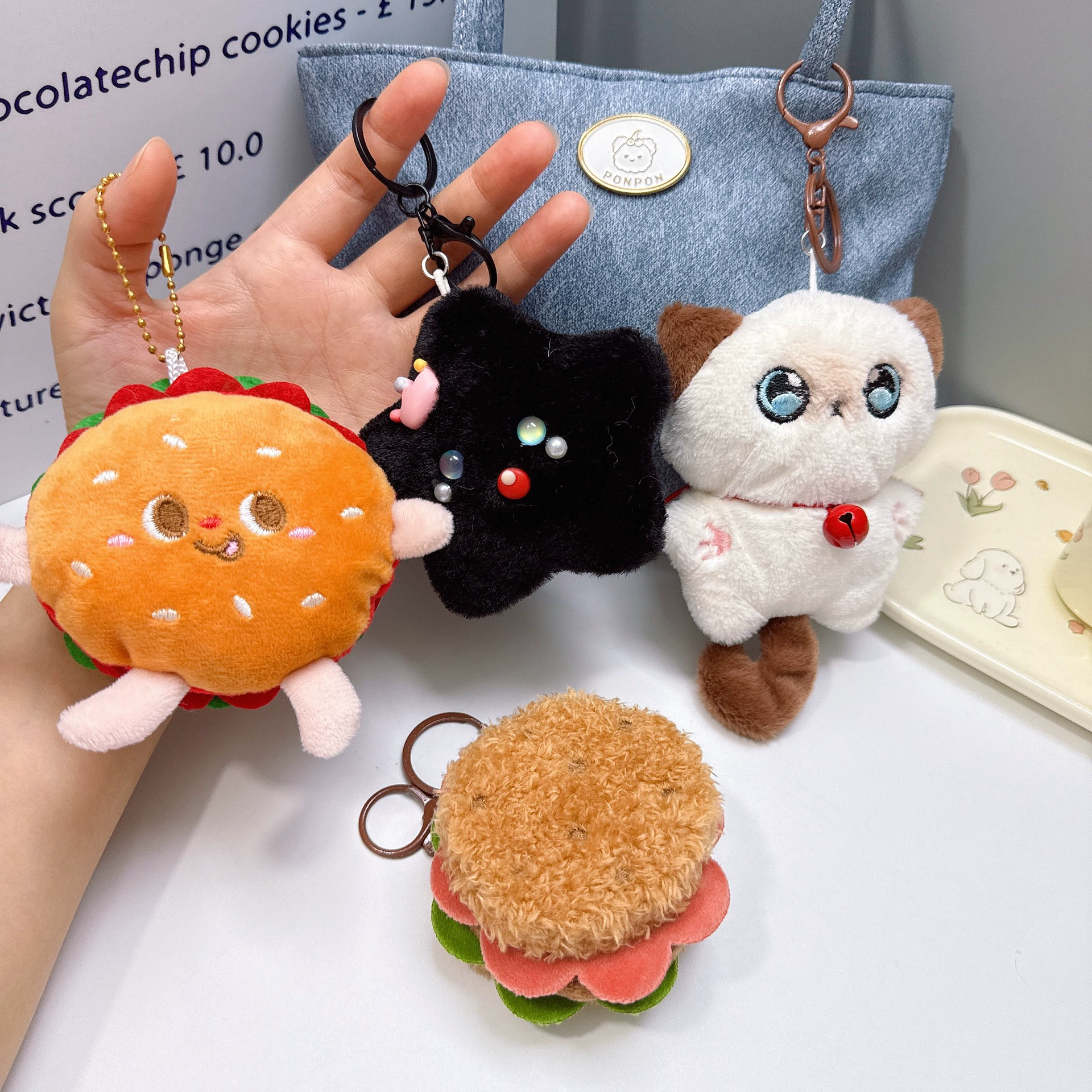 Плюшевая подвеска для мультфильма, кукла, украшение для сумки, подарок на день рождения
