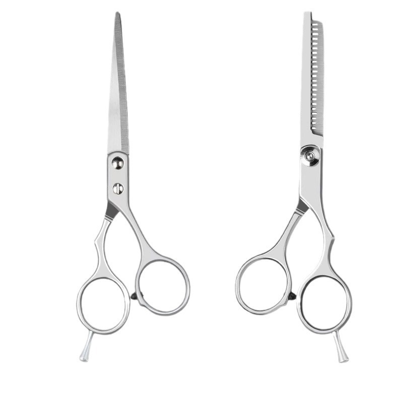 Herramientas de peluquería de doble cara, corte de peluquería profesional, corte de acero casero, corte de dientes de regalo