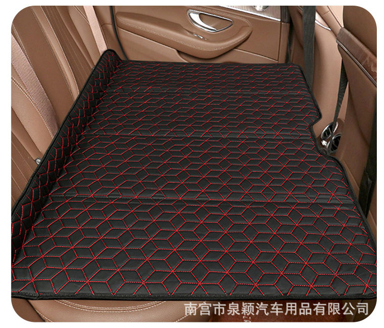 Inflatable-Free Foldable Car Mattress Rear Seat Cushion Car Universal Car Seat Cushion Chair Modified Bed Sleeping Rest Car Bed