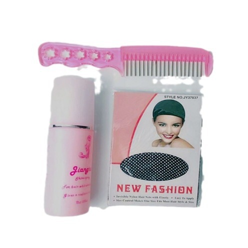 Wig care supplies set hair net steel comb care solution stand wig set five-piece set large steel comb manufacturer supply