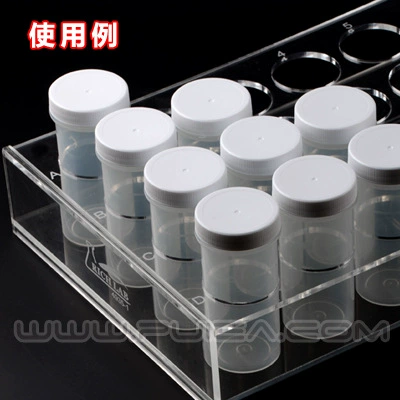 RICH LAB количественная стойка для бутылок из органического стекла Ф 46*24 отверстие количественная толщина лотка для бутылок: тонкий материал 5 мм