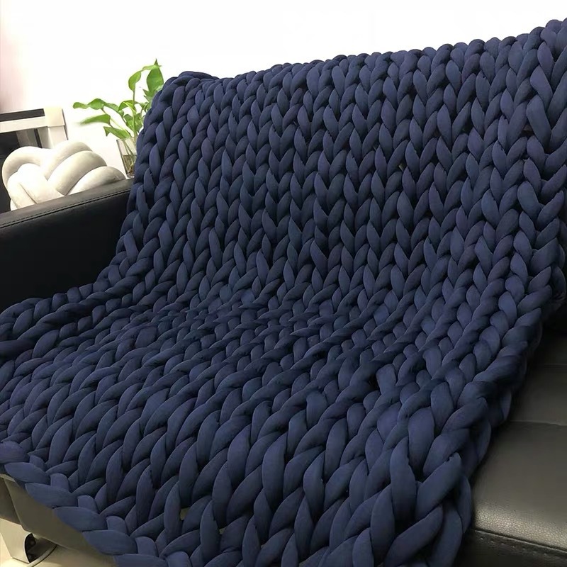 Buy quality Handwoven Super Thick Wool Blanket Cover Blanket Filling