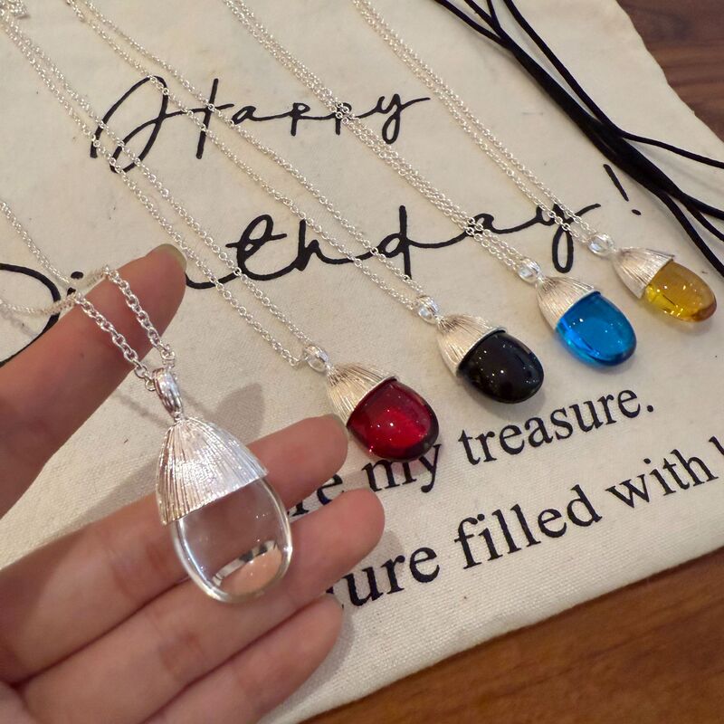 Blogger's Same Style Clear Crystal Glass Pine Cone Long Silver Sweater Stylish Ins Simple Niche Necklace with Multiple Wearing Methods Blogger's Same Style Clear Crystal Glass Pine Cone Long Silver Sweater Stylish Ins Simple Niche Necklace with Multiple Wearing Methods