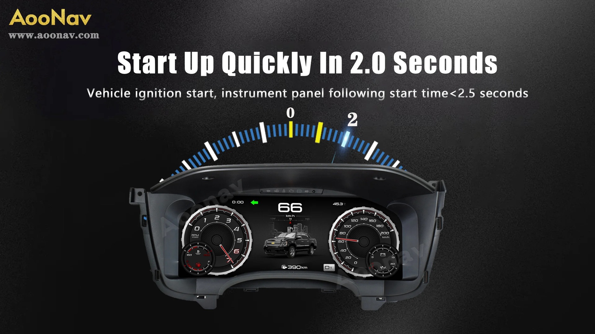 Suitable for Chevrolet Silverado Gmc Sierra 2007 - 2013 Digital Dashboard Oil Gauge Cluster