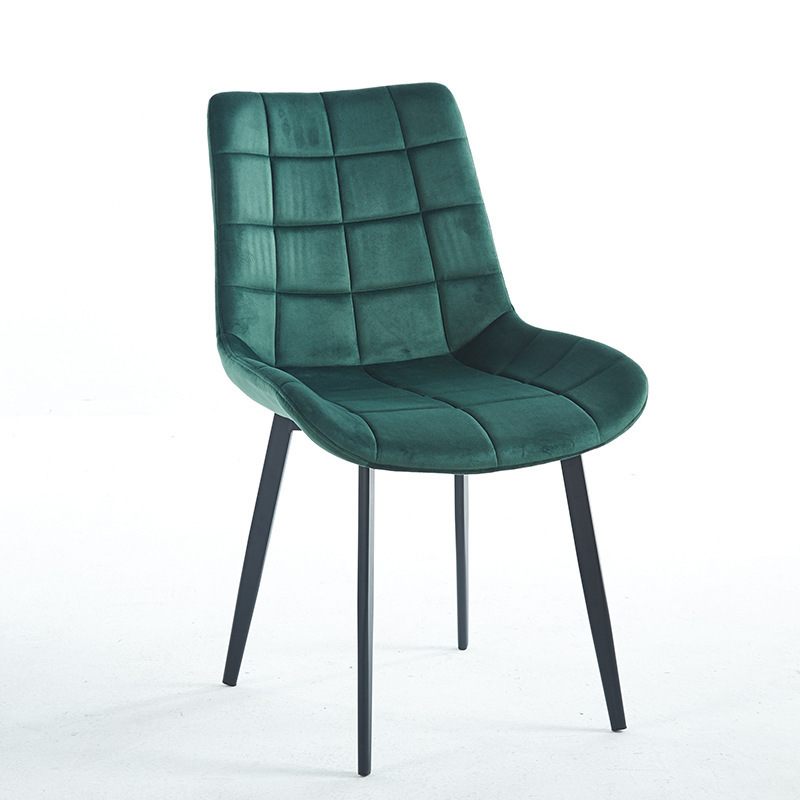 체크무늬 벨벳 [그린]