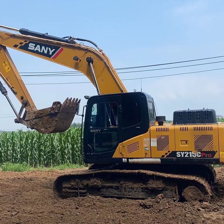 Excavadora Sany135 de segunda mano exportación de comercio exterior en Guangdong Guangzhou