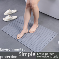 New bathroom anti-slip mat square grid square shower mat, bathroom toilet shower floor mat, thick bathtub mat
