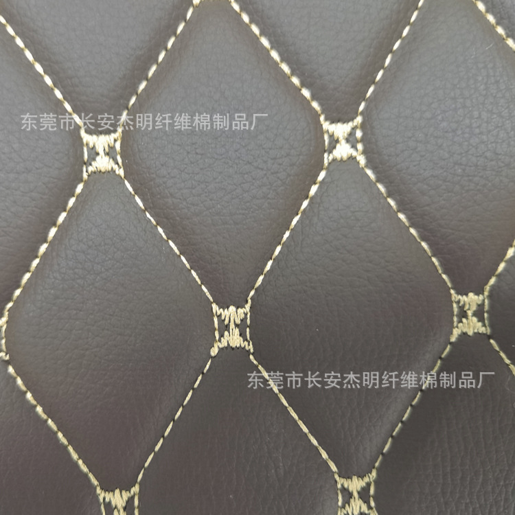 手袋流行款间棉裥棉加工绗绣加工