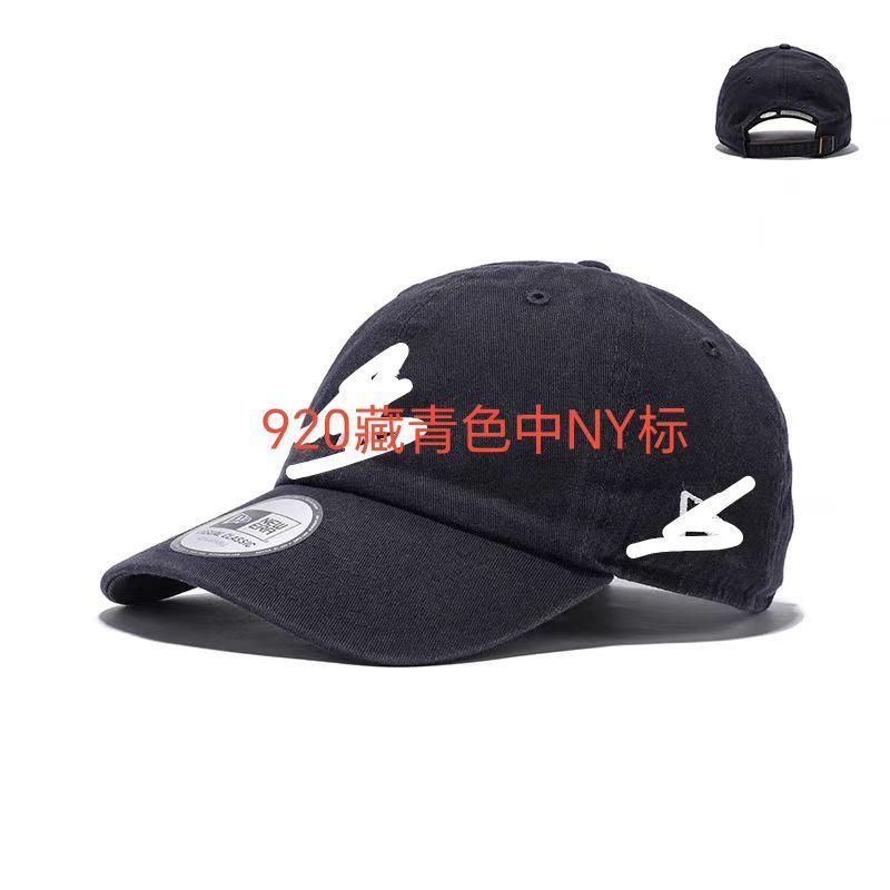 Newera New Era 帽子 940 ソフトトップ スモールラベル NY ピークキャップ フェイスショーツ ベースボールキャップ 男女兼用 アウトドア 日焼け止め|undefined