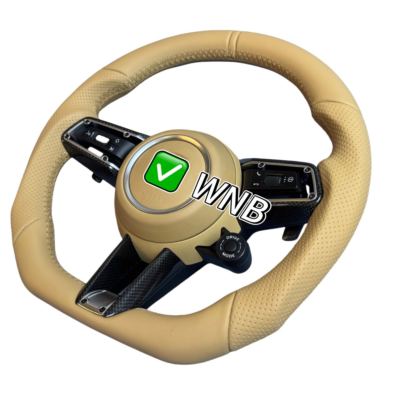 Carbon Fiber Steering Wheel for Porsche Cayenne Macan Panamera 911 718 992