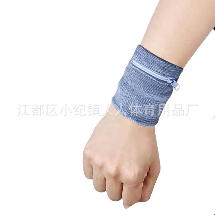 Tablet pulsera se puede establecer logo adultos cremallera pulsera fitness deportes personalidad CAMBIO DE clave bolsa de muñeca