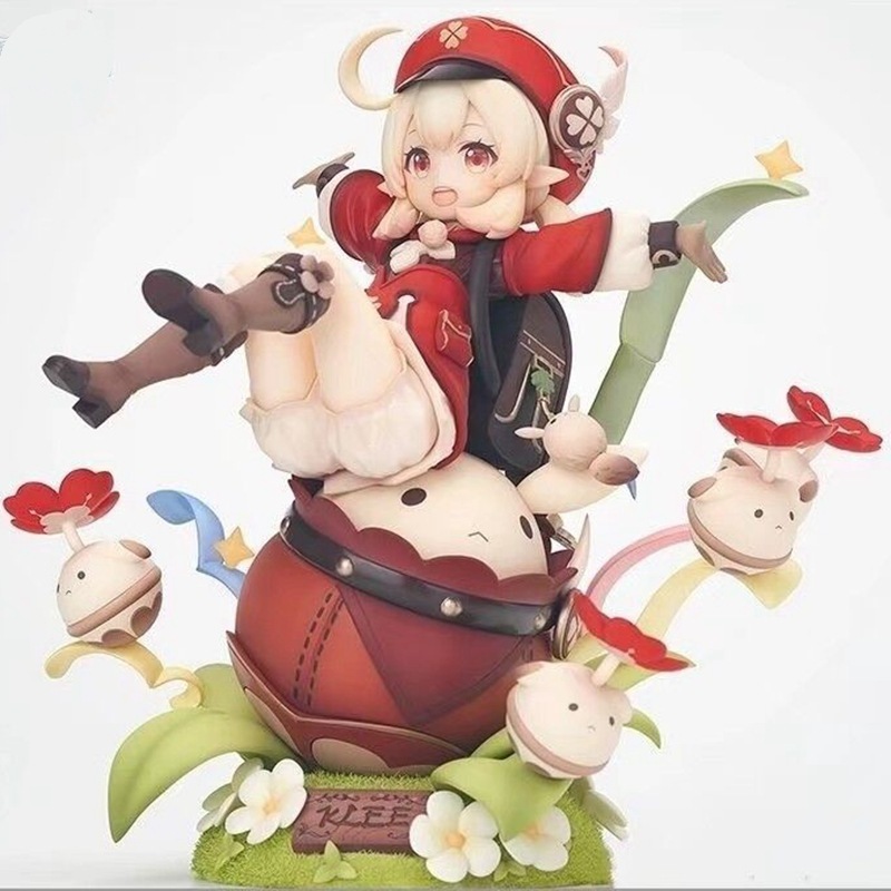ゲームグッズ西風騎士団コリー火花騎士美少女モデル置物箱入りフィギュア|undefined