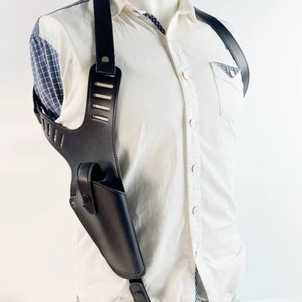 In-Stock Leather Waist and Underarm Cowhide Single-Shoulder Pistol Bag, Cross-Border Exclusive Gun Holster with Crossbody Strap