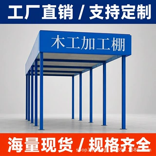 安全通道标准化防护棚双层防砸人行通道建筑施工定型化安全通道