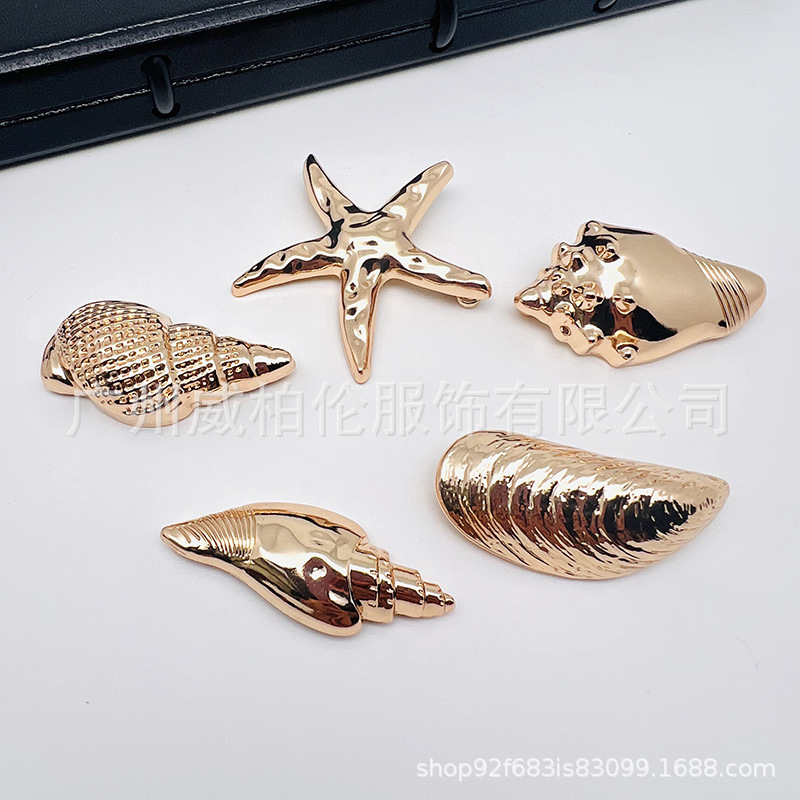 【海洋元素】源头厂家 新款现货直供金属合金扣