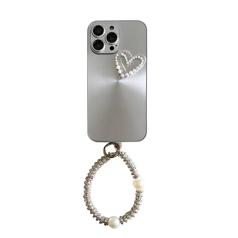 Aurora estéreo perla love iPhone16 Premium Sense 15ProMax Funda para teléfono móvil Apple 13 Hombres y mujeres 12