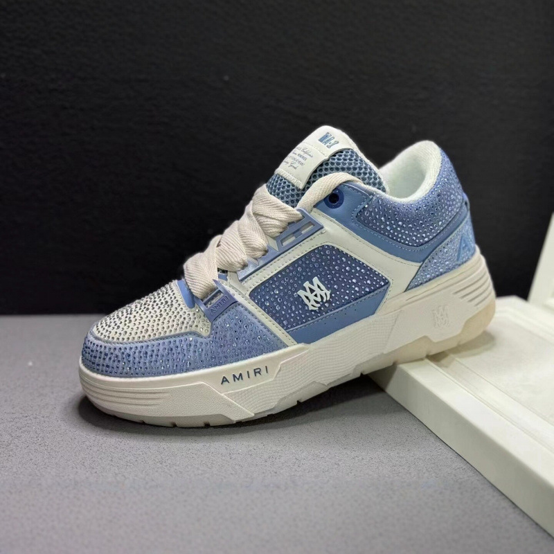 Nuevo AMIRI marca de moda para hombres y mujeres zapatos de skate de altura baja, zapatos deportivos casuales de suela gruesa, zapatos de moda de pareja image 2