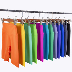 Cross-border high-waisted butt-lifting yoga pants for women, sweat tight tummy control pants, quick-drying nude-feeling fitness sports pants