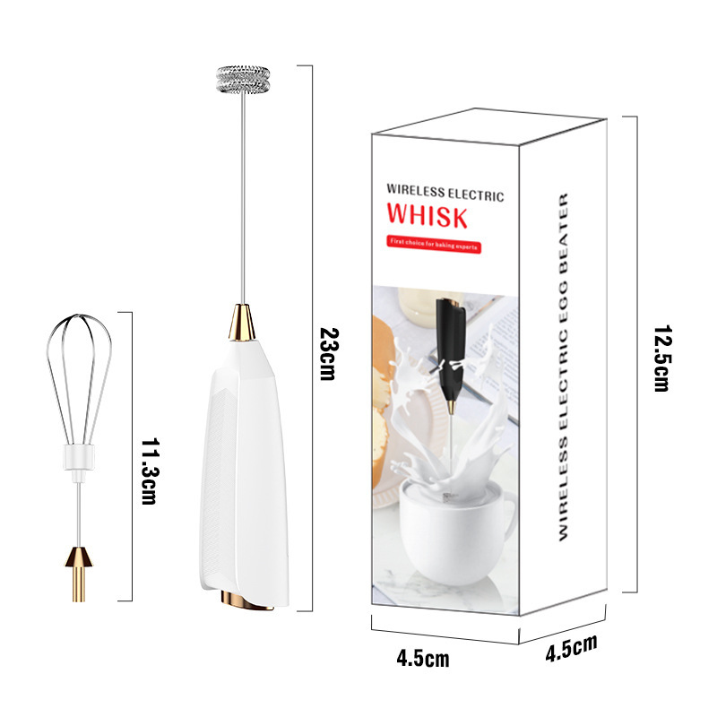 跨境奶泡器咖啡打泡器家用小号电动奶泡机牛奶搅拌器 手持打蛋器|undefined