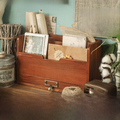 Office desk storage box, facial mask, office supplies organizer, Japanese card file, picture book, A4 paper holder