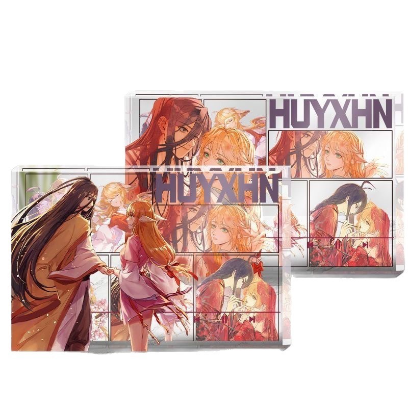 狐妖の紅娘月紅沮山紅白初月透明アクリルレンガ絶妙なアニメファン周辺レンガ|undefined