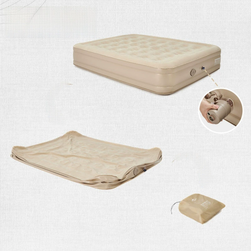 Sophisticated mattress for camping, handheld foldable automatic tandem bike