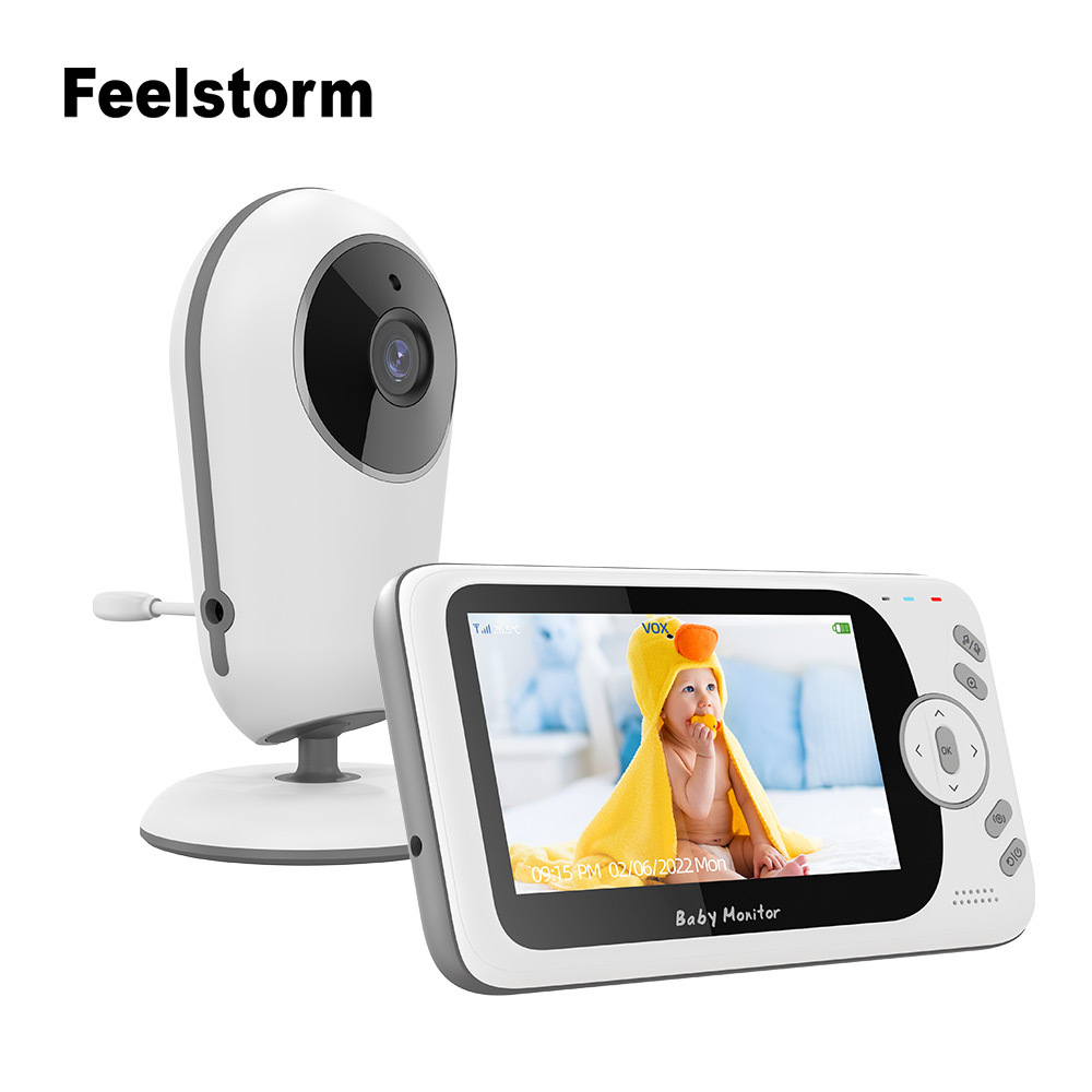 VB608 4.3 large screen baby monitor long endurance point to point monitoring baby