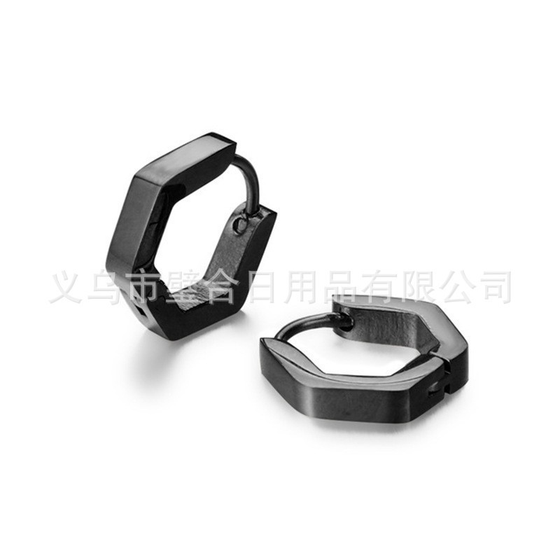 2022 nueva moda de los hombres de moda de las mujeres solo negro de titanio de acero