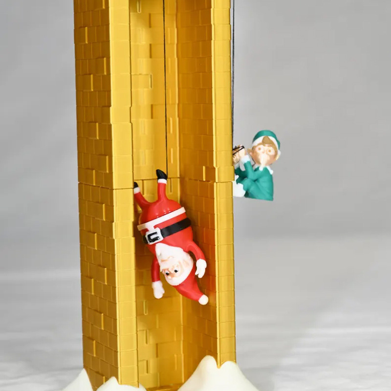 跨境新品 Santa claus and elves 圣诞老人和精灵圣诞降临节日历|undefined